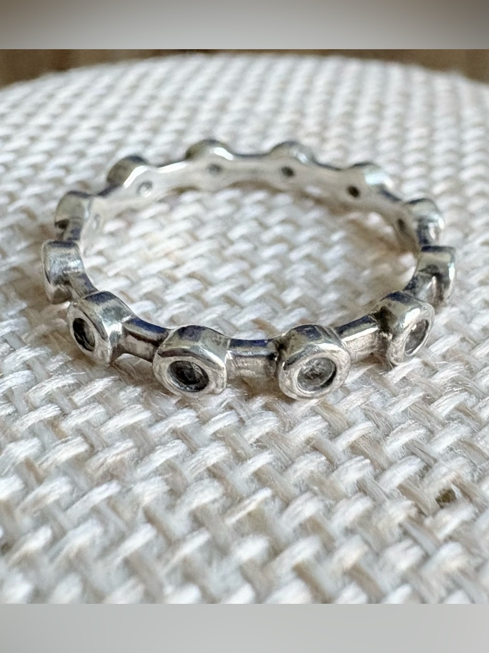 Silpada Sterling Silver Roundabout Ring, R2063, Size 7